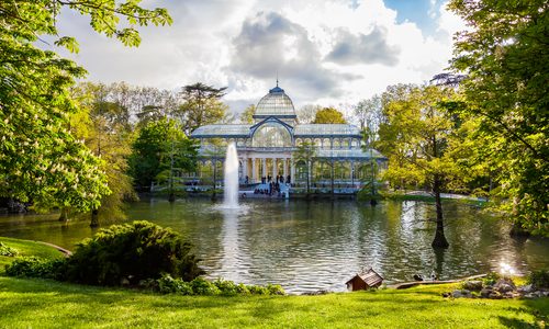 Retiro Park in Madrid