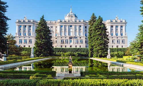 Royal Palace In Madrid